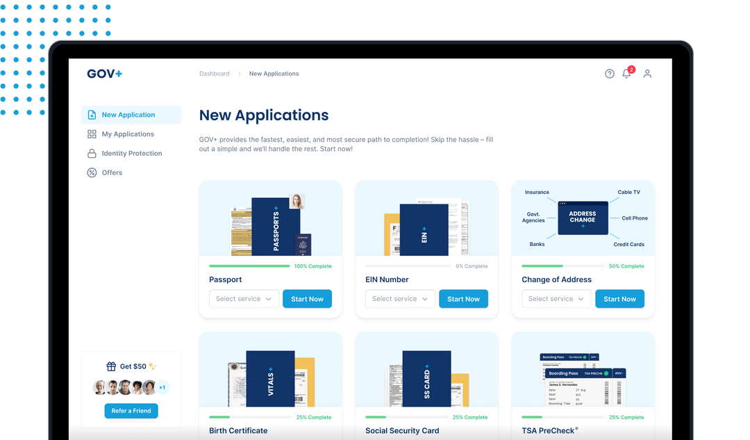 Apply for TSA PreCheck® Online GOV+